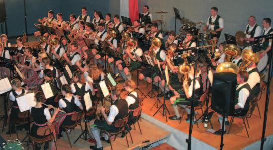 April sind die Feierlichkeiten zum 40jährigen Bestehen des Musikvereins. Und da sollten alle Ensembles Gelegenheit haben, sich zu präsentieren, so Dirigent Peter Weber. Am Samstag eröffnet um 19.