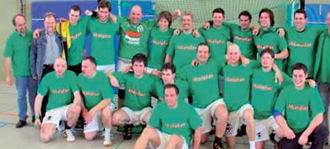 Handball Die 2. Mannschaft möchte nach dem Aufstieg auch in der Kreisliga B oben mitspielen.