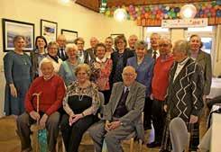 Geburtstagsnachfeier wieder gut besucht Älteste Besucher bei der 54.