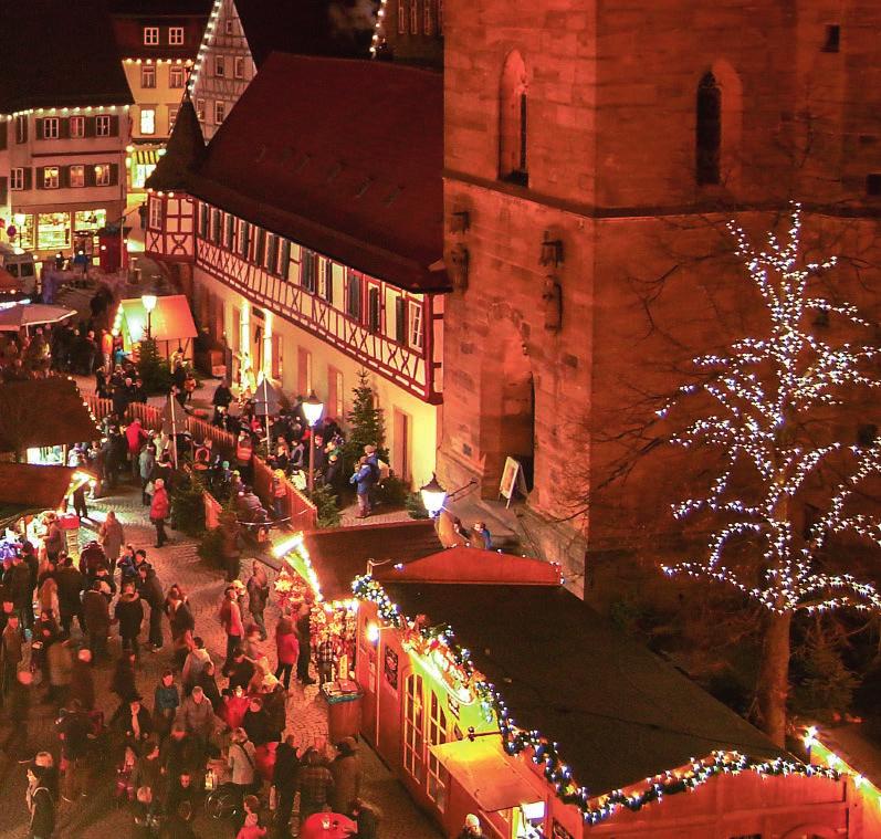 AUS DEN REGIONEN 45 Stadt Öhringen Erlös kommt Kindern und Jugendlichen der Region Süd zugute Den Erlös aus dem Weihnachtsmarkt stellt der Förderverein ausschließlich für Projekte und Freizeiten für