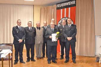 Nr. 02/2020 21 Woldegk Golm und des Ehrenabteilungsführers kamen auch die Gäste, der Bürgermeister Peter Nordengrün, der