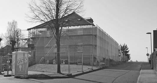 Baumaßnahme Fassade Turnhalle Weiteres Baugeschehen in Oppach Bei