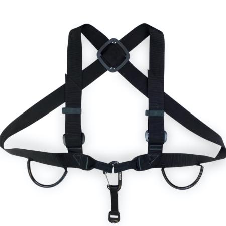 NEU: AEROBIS FITNESS HARNESS Ermöglicht es, deinen Oberkörper mit Schlitten, Bändern, Sensoren und dem aerobis Kinetic Trainer zu verbinden.