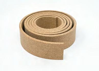 Gummikork-Bandagen 40 mm breit für Bandsägeräder an Bandsägemaschinen 