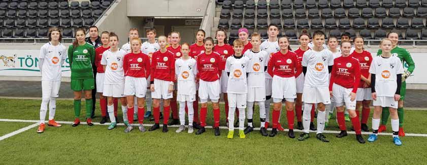 U15 bestritt Freundschaftsspiel gegen die U16-Juniorinnen des FSV Gütersloh Am Samstag, 19.