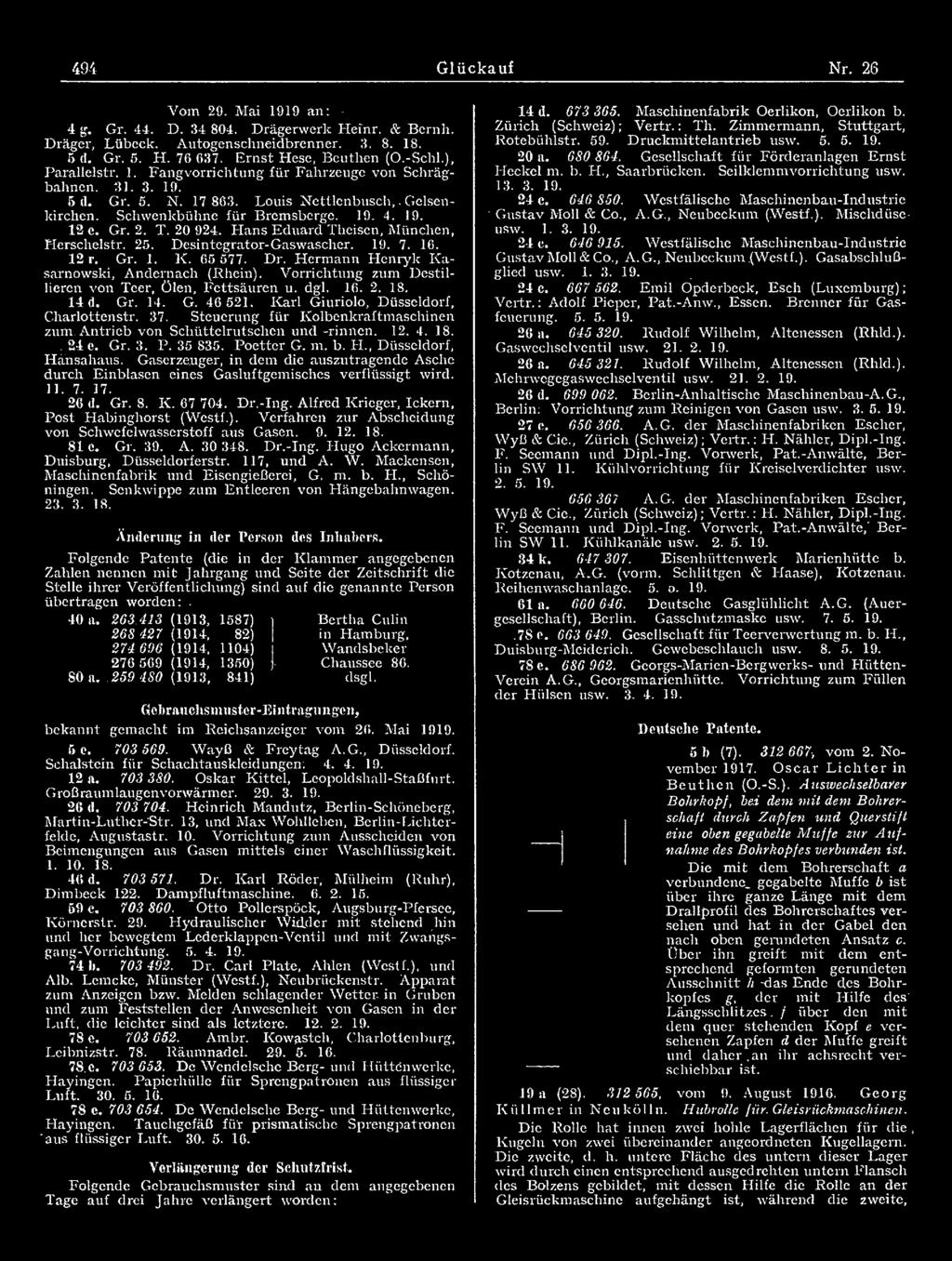 Antrieb von Schüttelrutschen und -rinnen. 12. 4. 18.. 24 e. Gr. 3. P. 35 835. Poetter G. m. b. H., Düsseldorf, Hünsahaus.