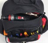 Werkzeugtaschen breiter Raum für Bohrer gepolstert und atmungsaktivem Rückenteil