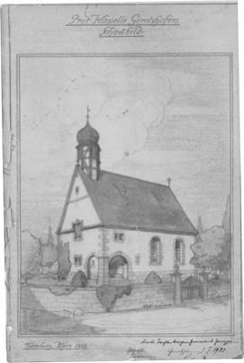 Bau der Erlöserkirche Von Ingeborg Kiefer-Heegen 230 evangelische Christen in Gerolzhofen waren jetzt richtige Gemeindeglieder.