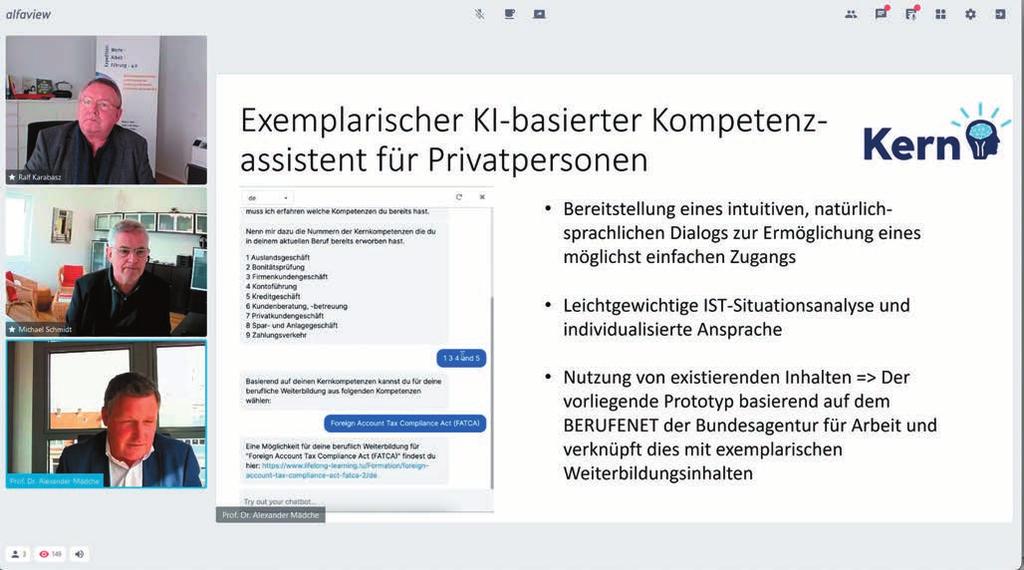 Prof. Dr. Alexander Mädche Karlsruher Institut für Technologie (KIT)» Was sind KI-basierte Kompetenz- Assistenzsysteme? Welche Rolle spielt dabei KI?