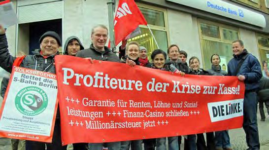 Mitgliederentwicklung in Kreuzberg Zum 31. Dezember 2011 umfasste die Basisorganisation DIE LINKE. Kreuzberg 159 Mitglieder, davon waren 113 männlich und 46 weiblich.