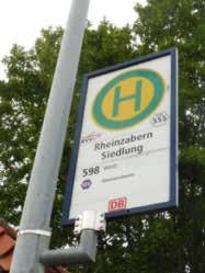 Mehr Information im Innenteil: VG Jockgrim Aus der Verwaltung Schienenersatzverkehr (SEV): Rheinzabern Alte Römerstraße