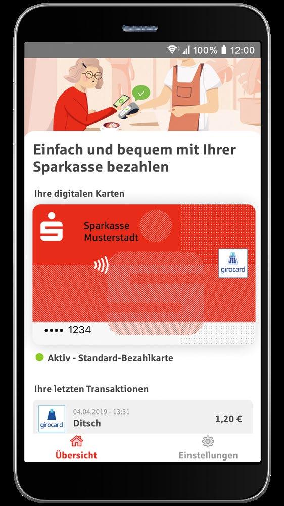 März erhielt die App Mobiles Bezahlen für Sparkassen- Kunden ein großes Update. Es umfasst ein neues Design und eine zusätzliche Sicherheitsstufe.