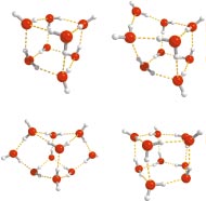 Bildung solcher Strukturen eine entsprechende Nachbarschaft in periodischen Systemen wie hexagonalem und kubischem Eis oder organische Wirte. 7.3.