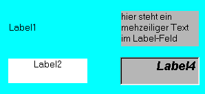 Steuerelemente aus der Toolbox LINKEDCELL Bildet die Verbindung zwischen der Eigenschaft VALUE bzw. TEXT eines Elements und einer Zelle im Tabellenblatt.