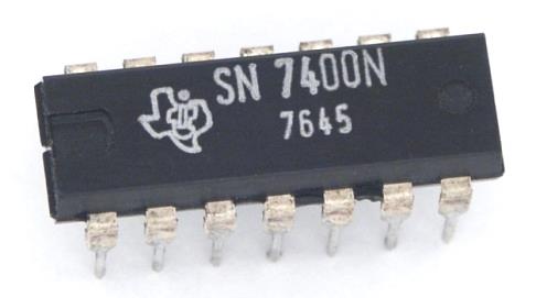 npn-bipolr-trnsistoren verwendet werden. Hierbei wird meist ein Multi- Emitter-Trnsistor eingesetzt, so dss für mehrere Eingänge nur ein Trnsistor erforderlich ist. Bild.