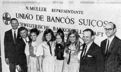 Siegmund Warburg, 1972. Repräsentanz der SBG, Rio de Janeiro.