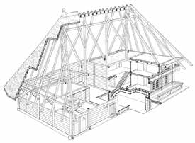 Mit Ausnahme von Küche, Bad und Installationen, die modernisiert werden müssen, können alle weiteren Räume, je nach Zustand, erneuert und in ihrer Struktur belassen werden.