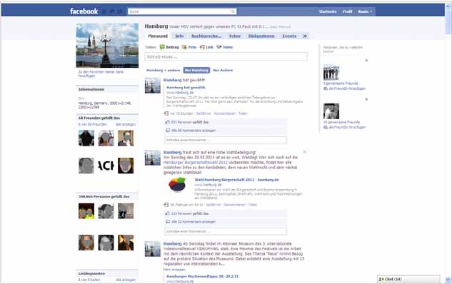 3.1.1 Was ist facebook? facebook ist ein soziales Netzwerk, über das Nutzer Kontakte pflegen und sich mit anderen Nutzern austauschen können.