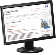 sisdigital.de BauPortal in Print- und digitaler Ausgabe www.bauportal-digital.