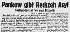 Urteil des Volksgerichtshofes vom 1. Juli 1944 gegen Elisabeth von Thadden, Otto Kiep und andere, Auszug. (BA Berlin) B.Z./West-Berlin vom 16.