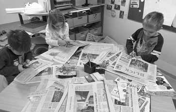 In einer Kinderkonferenz Anfang des Jahres wurde die Idee von einer eigenen Kindergartenzeitung geboren.
