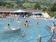 Child-friendly Mauterndorf Adventure Pool promises all kinds of fun and action for adults and kids. The fast water slide and heated pool invite you to have a great time in and out of the water.