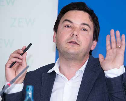 8 ZEWNEWS SONDERAUSGABE SEEK-KONFERENZ 2014 Capital in the 21 st Century Thomas Piketty über wachsende Ungleichheit Thomas Piketty gab einen Überblick über die Kernthesen seines internationalen