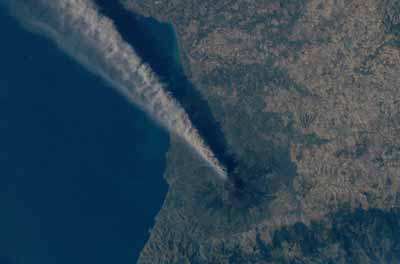 Johnson Space Center Vulkane setzen riesige Mengen CO 2 frei. Links der Ätna auf Sizilien, rechts der Kilauea auf Hawaii.