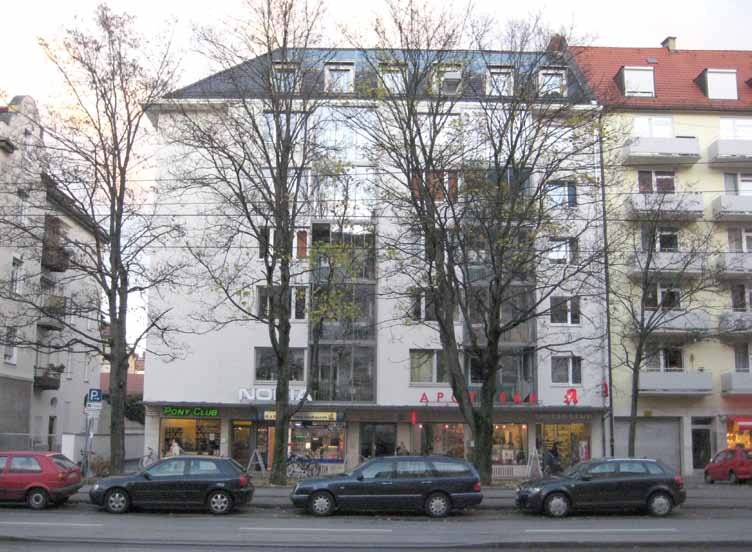 06 Nymphenburger Straße Lichtblau Architekten nachher Anmerkung der Jury zur Aufnahme des Gebäudes: