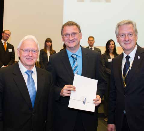 Forschungspreis der Hennig Zügel-Stiftung 2014 Dr. Fritz Zügel Prof.