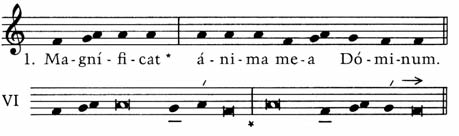 Magnificat Lk 1,46-55 Männerschola der Kathedrale St. Sebastian, Magdeburg 2. Et exsultávit spíritus meus * in Deo salutári meo. 3.
