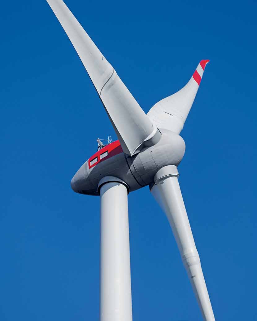 Windblatt ENERCON Magazin für Windenergie 01/14 ENERCON errichtet E-115