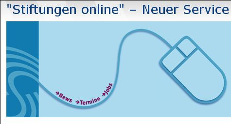 Schritt für Schritt durch Stiftungen online : Stiftungen online ist ein Service, den der Bundesverband Deutscher