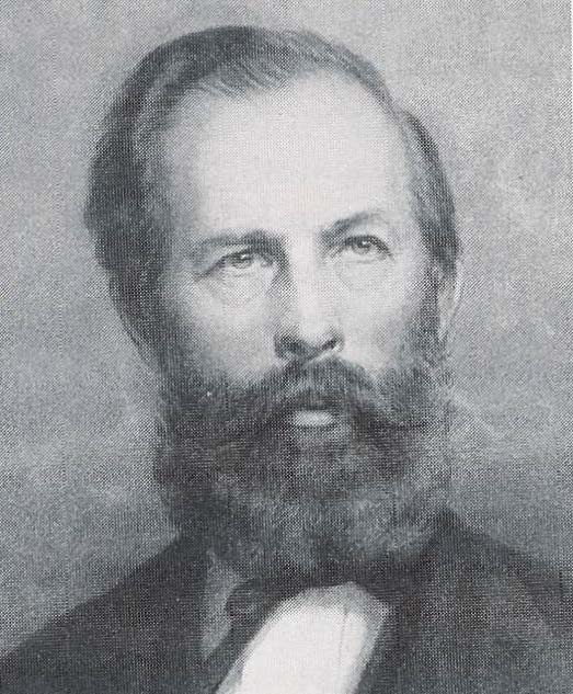 1874 Ratgeber und Förderer Dr. med. Friedrich Reck (1827-1878). Konrad Kochs Schwiegervater regte ihn zum Fußballspiel an.