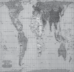 Ein neues Bild der Erde Flächentreue Weltkarte, Peters Projektion Jede Übertragung der Kugelgestalt der Erde auf eine Fläche bewirkt Verzerrungen, und es müssen Kompromisse gefunden werden.