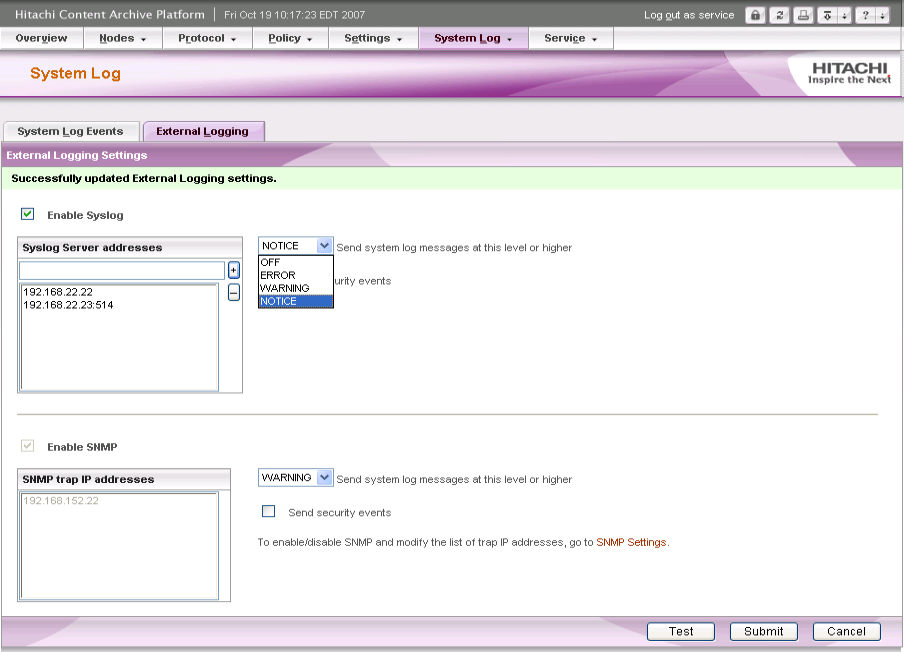 Systemsmanagement-Alert-Monitoring Management über SNMP (HP OpenView ) Web