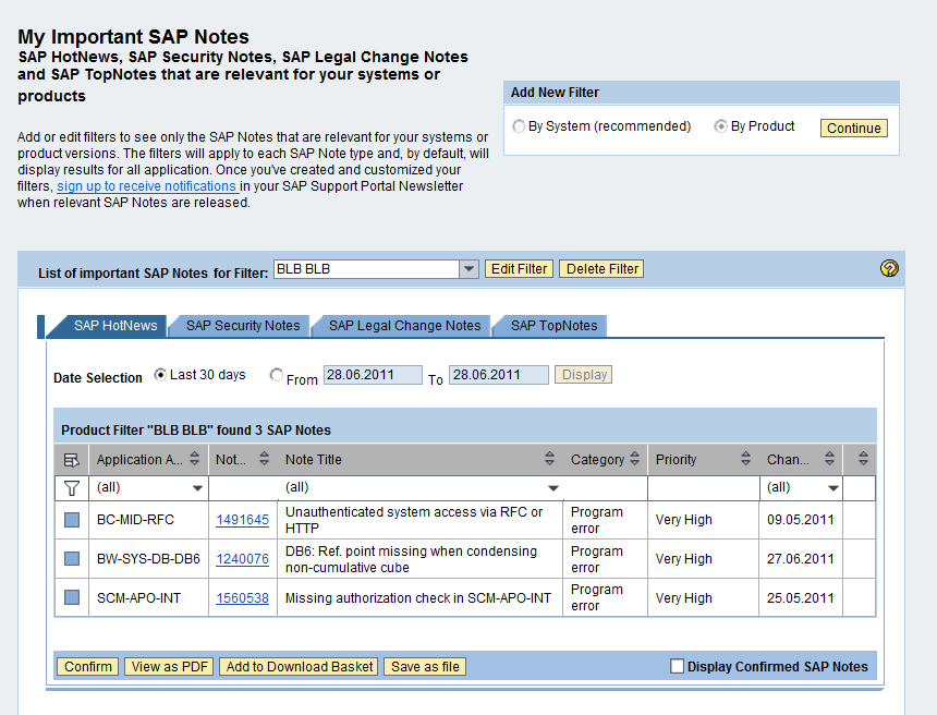 Arbeitsdokument SAP
