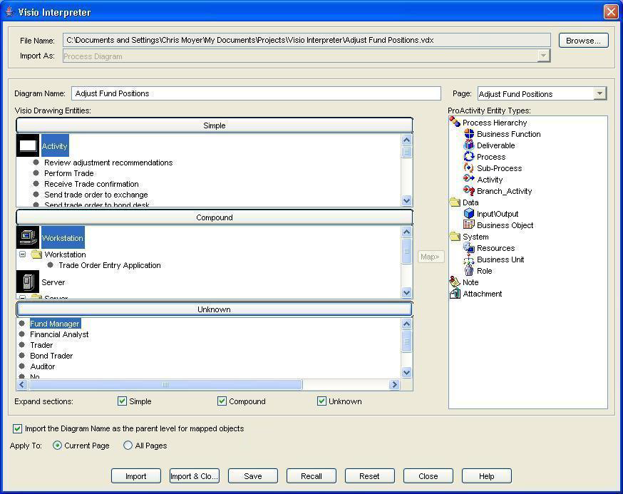 Abbildung 4. Visio Interpreter EMC Documentum Process Simulator Einige Geschäftsabläufe umfassen ein hohes Volumen.