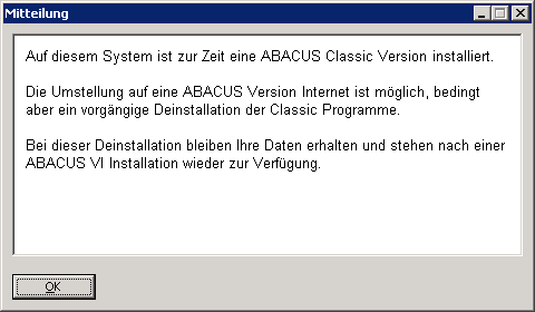 Deinstallationsvorgang 8 8 Deinstallationsvorgang 8.1 Deinstallation der ABACUS Software Der Deinstallationsvorgang gilt jeweils nur für die ABACUS-Version 2012 und nicht für ältere ABACUS Versionen.