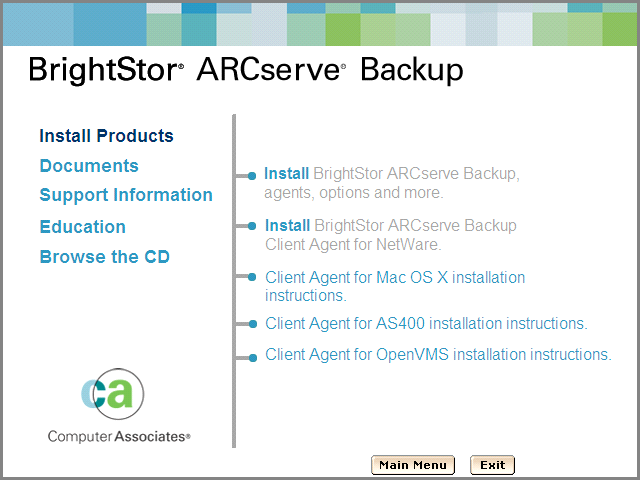 Datenblatt 2 Die kritischen Informationen des Unternehmens schützen BrightStor ARCserve Backup hilft Ihnen dabei, Ihre wichtigen Unternehmensdaten zu schützen und verfügbar zu machen.