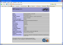 Dynamische Webseiten mit PHP 4 Künftig können Sie alle PHP-Dateien mit einem Doppelklick zum Bearbeiten öffnen. Tun Sie das jetzt mit der Datei "phpinfo.