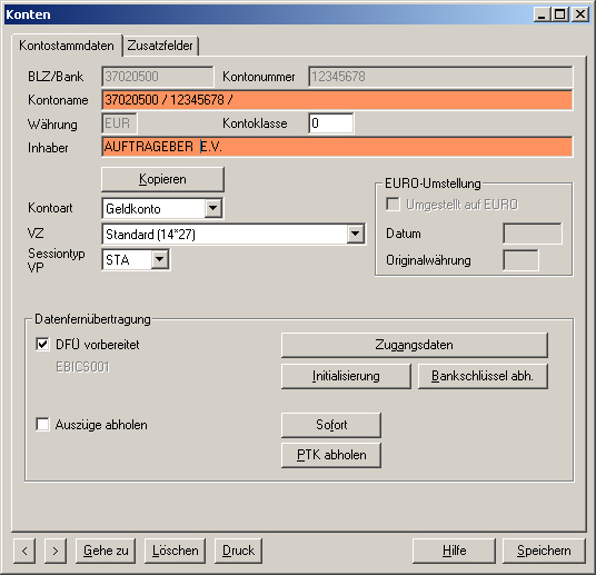 für sein Unterschriftsmedium (Diskette oder USB-Stick) festlegen und diese Änderung abspeichern.