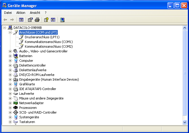 Abbildung 11: Önen der Systemsteuerung unter Windows XP Abbildung 12: