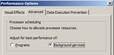 Troubleshooting Tipps und Tricks Operating System & IIS Tuning Turn off NTFS file encryption& compression Disable