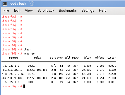 Figure 103: NTP Query E. UPSMAN Konfiguration ohne grafische Oberfläche (Linux) Führen Sie eine Silent-Installation (text-only output) auf der Linux-Maschine aus.