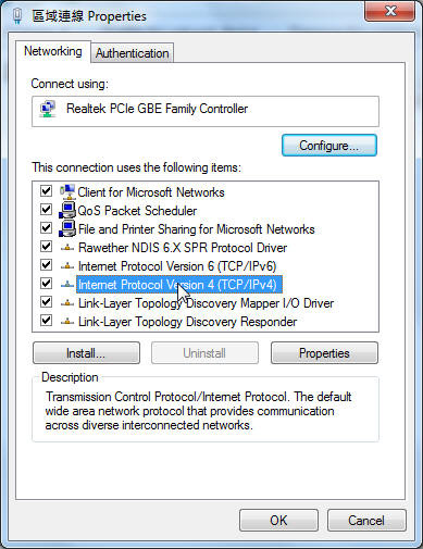 B. TCP/IP-Einstellungen für automatische IP- Erkennung. Windows 7 1.