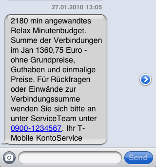 SMS-ID-Spoofing SMS-Phishing mittels SMS-Spoofing Beispiel einer