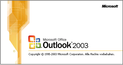 4) Microsoft Outlook 2003 Aktuelle Version: Service Pack 3 Hersteller: Microsoft Corporation Produktinformation: http://web.