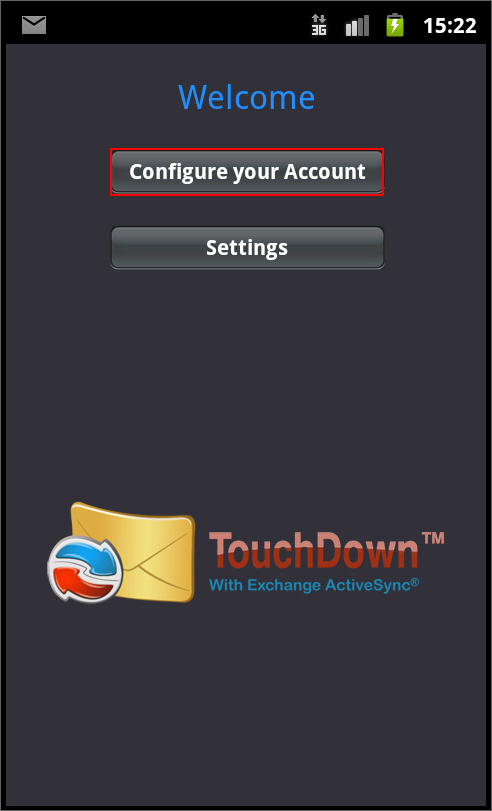 Einrichtung: Falls Ihnen der Standard Android Mail Client nicht genug Features zur Verfügung stellen sollte, können Sie auch 3rd Party Clients nutzen. Ein bekannter Client wäre hier TouchDown.