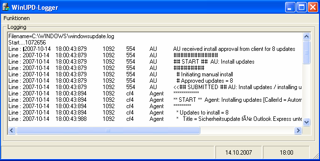 6.4.2.4. NWSUSUtil NWSUSUtil verbindet den Computer kurzfristig mit einem WSUS-Server.